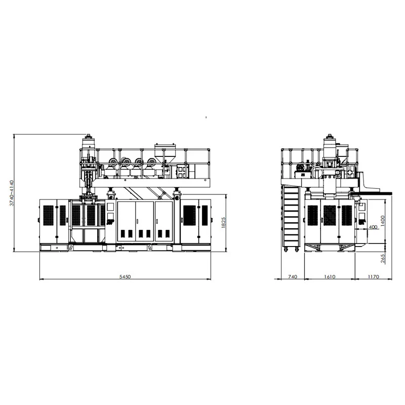 60L натрупана машина за формоване на удари